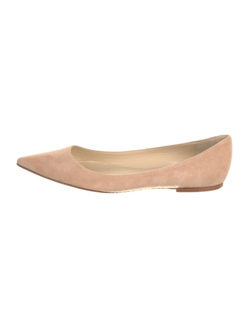 Jimmy Choo Suede Ballet Flats