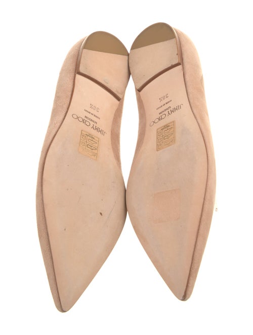 Jimmy Choo Suede Ballet Flats