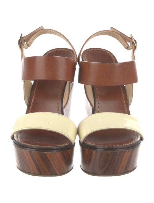 Jimmy Choo Leather Slingback Sandals