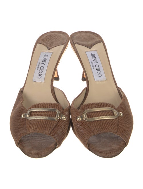 Jimmy Choo Suede Slides