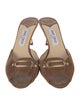 Jimmy Choo Suede Slides