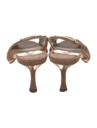 Jimmy Choo Suede Slides