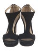 Jimmy Choo Suede T-Strap Pumps