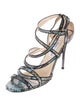Jimmy Choo Snakeskin Sandals