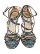 Jimmy Choo Snakeskin Sandals