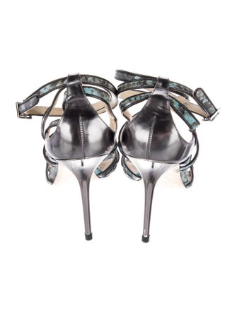 Jimmy Choo Snakeskin Sandals