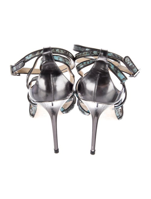 Jimmy Choo Snakeskin Sandals