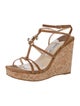 Jimmy Choo Suede T-Strap Sandals