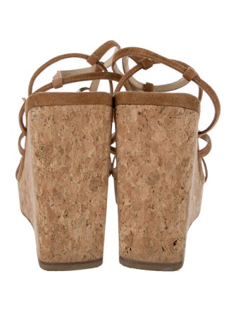 Jimmy Choo Suede T-Strap Sandals
