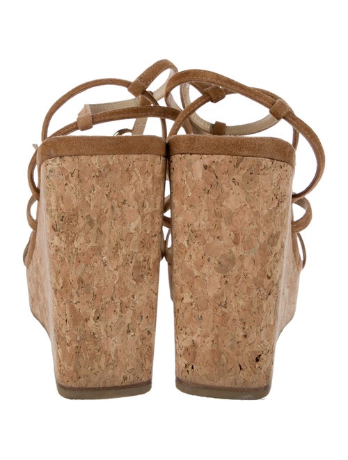 Jimmy Choo Suede T-Strap Sandals