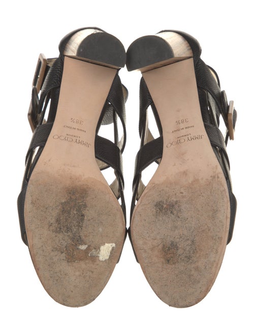 Jimmy Choo Leather Gladiator Sandals