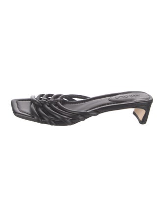 Jimmy Choo Leather Slides