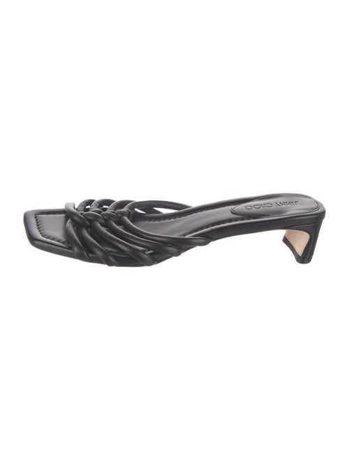Jimmy Choo Leather Slides