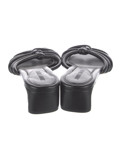 Jimmy Choo Leather Slides