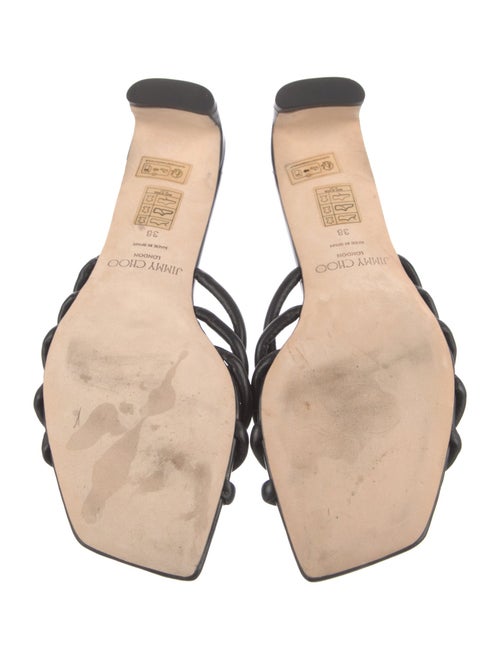Jimmy Choo Leather Slides