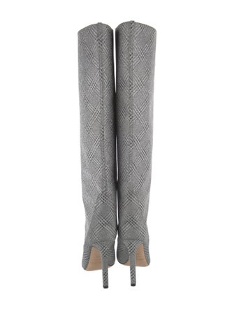 Jimmy Choo Glitter Glitter Accents Boots