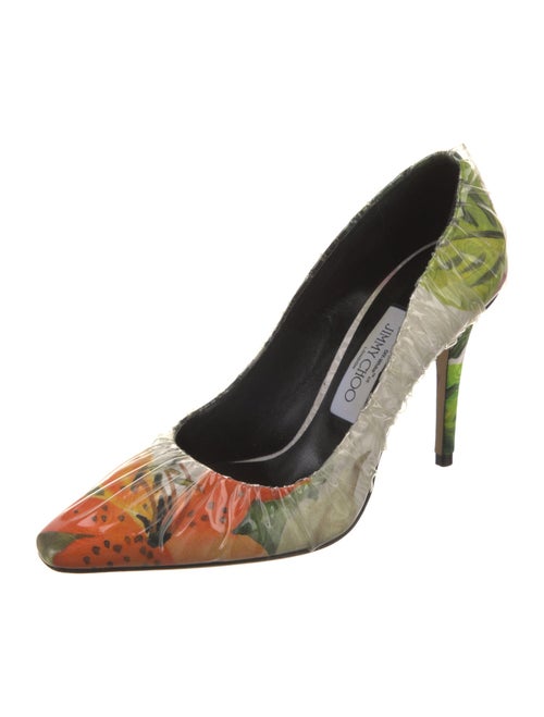 Jimmy Choo Floral Print Pumps