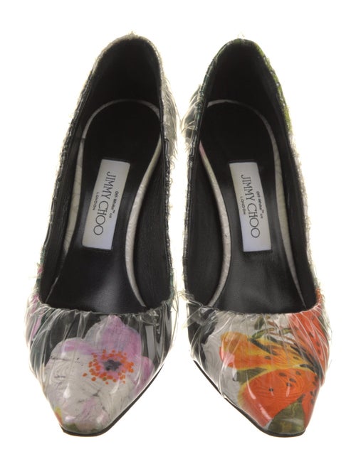 Jimmy Choo Floral Print Pumps