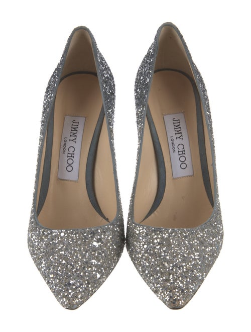 Jimmy Choo Glitter Pumps