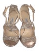 Jimmy Choo Glitter Glitter Accents T-Strap Sandals