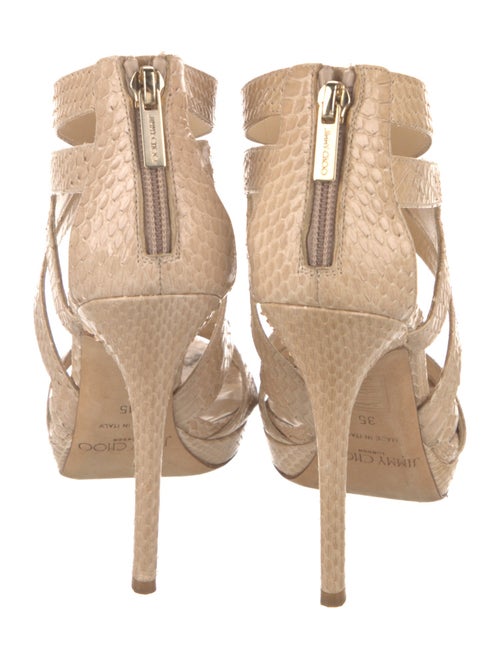 Jimmy Choo Snakeskin Pumps