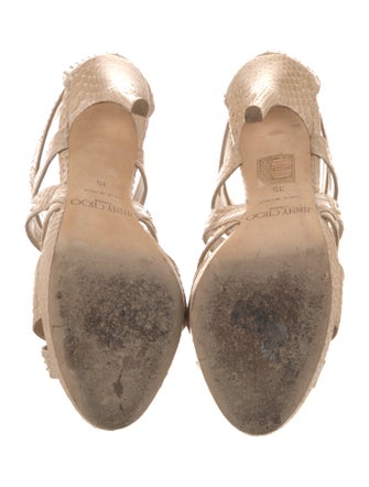 Jimmy Choo Snakeskin Pumps
