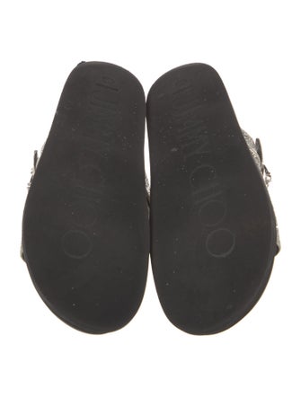 Jimmy Choo Glitter Slides