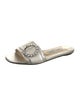 Jimmy Choo Leather Slides