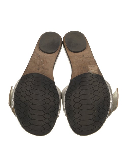 Jimmy Choo Leather Slides