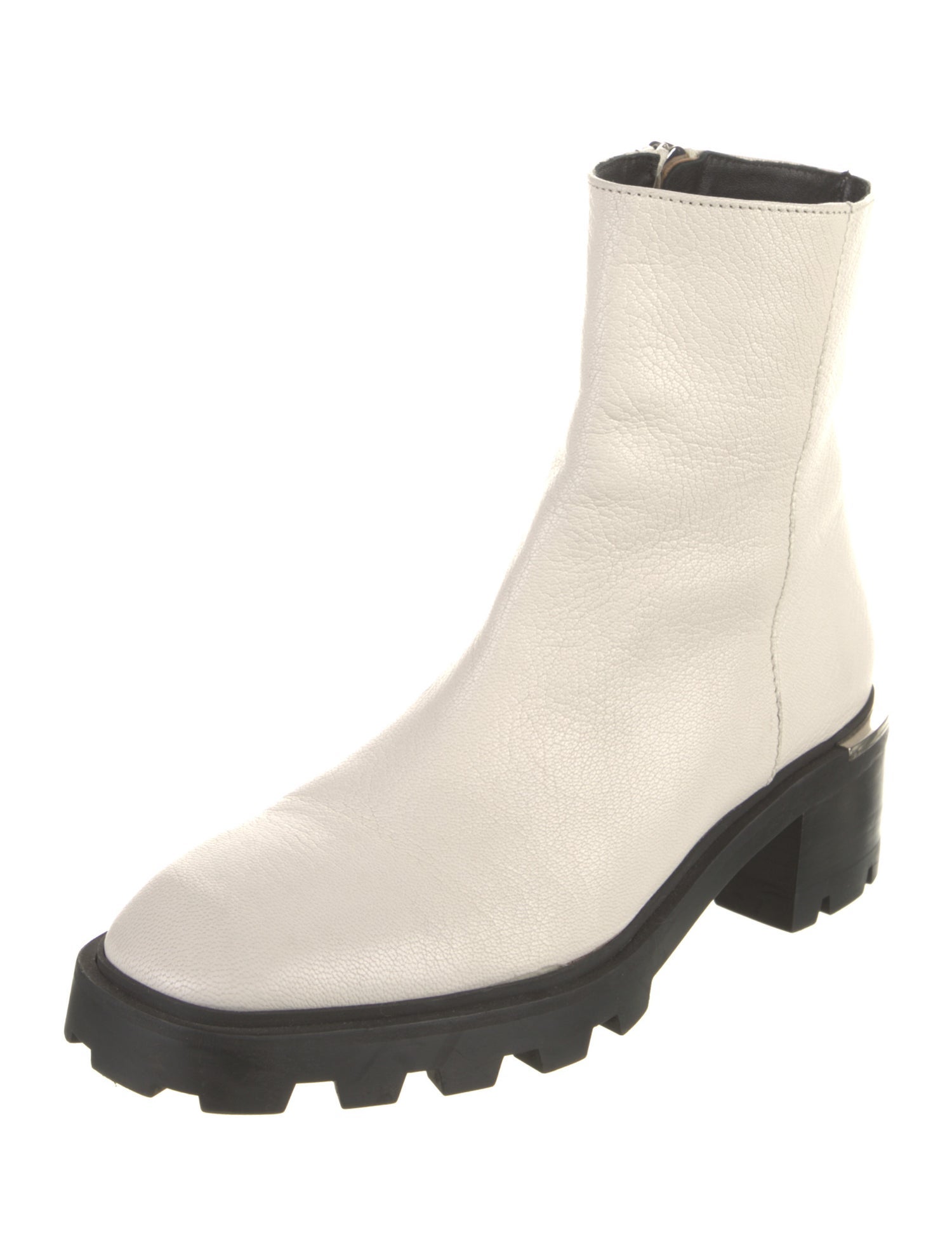 Jimmy Choo Leather Moto Boots