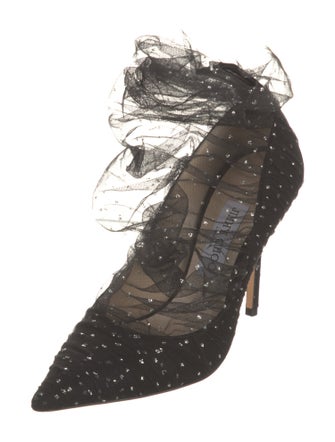 Jimmy Choo Glitter Accents Pumps