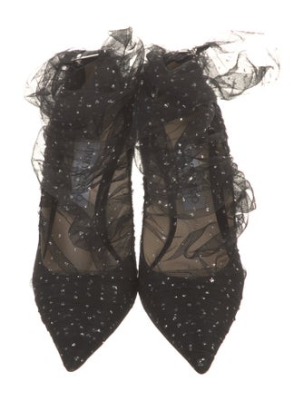 Jimmy Choo Glitter Accents Pumps