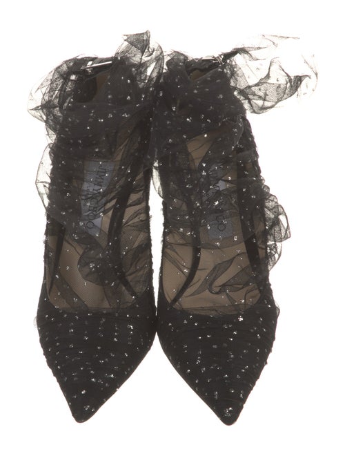 Jimmy Choo Glitter Accents Pumps
