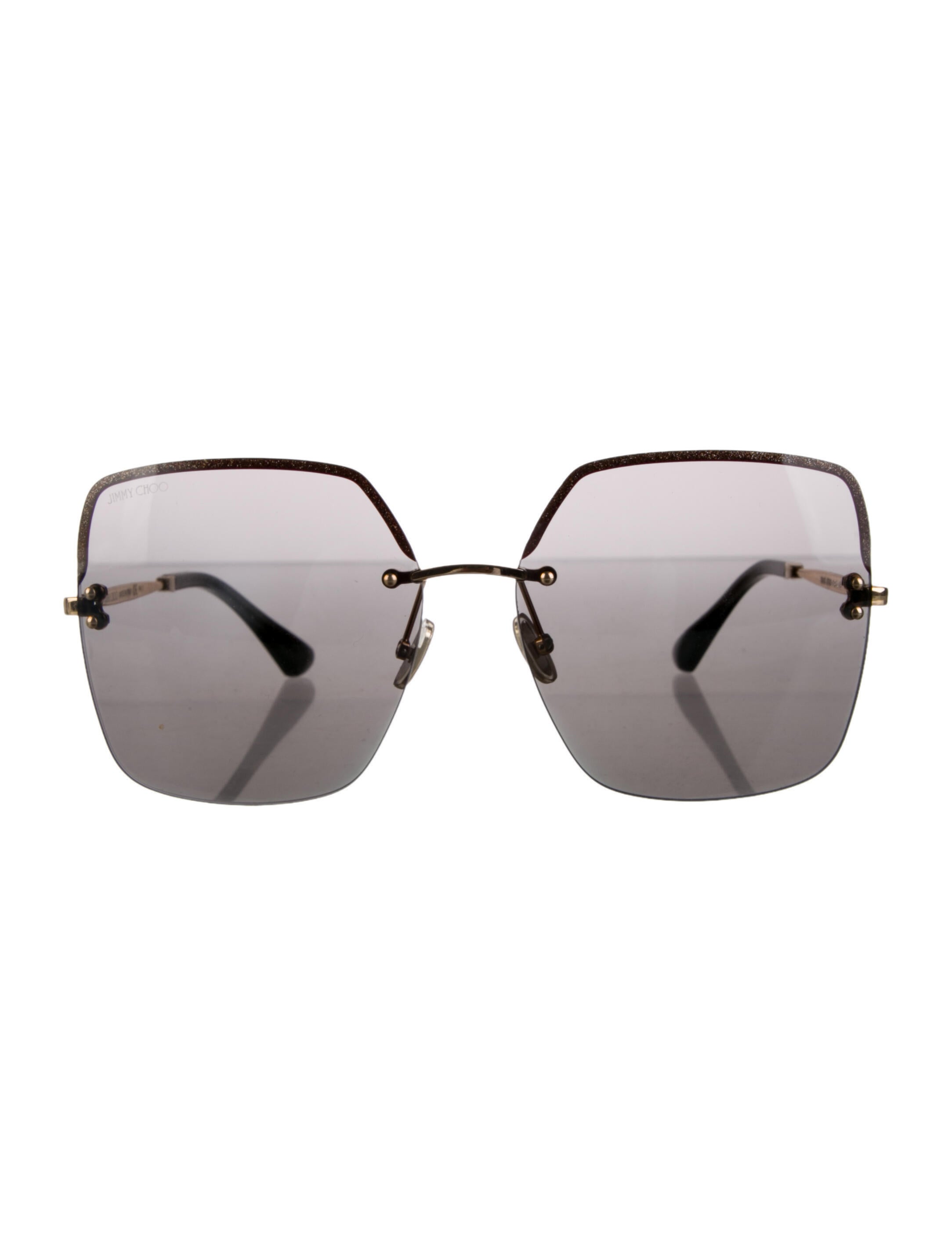 Jimmy Choo Square Tinted Sunglasses