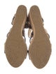 Jimmy Choo Leather Animal Print Espadrilles