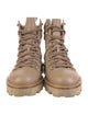 Jimmy Choo Leather Combat Boots