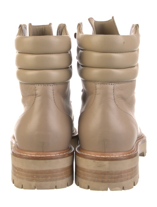 Jimmy Choo Leather Combat Boots