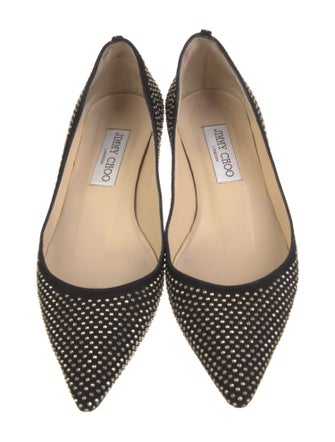 Jimmy Choo Suede Flats
