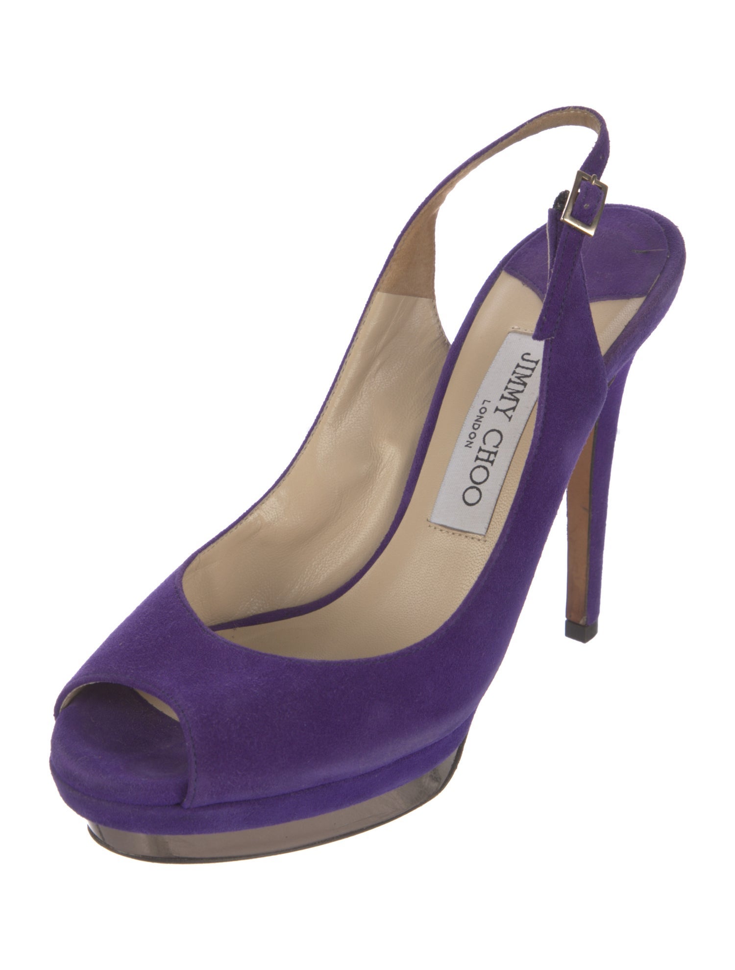 Jimmy Choo Suede Slingback Pumps