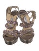 Jimmy Choo Glitter Sandals