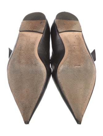 Jimmy Choo Leather Mary Jane Flats