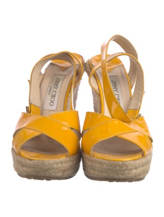 Jimmy Choo Patent Leather Espadrilles