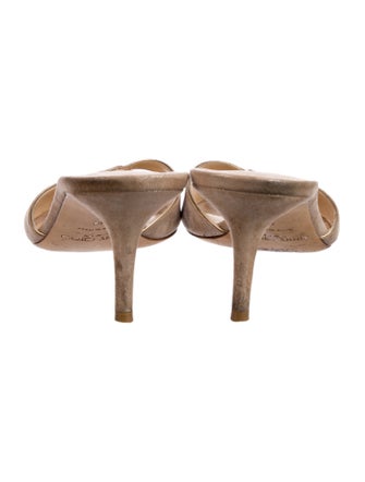 Jimmy Choo Suede Slides
