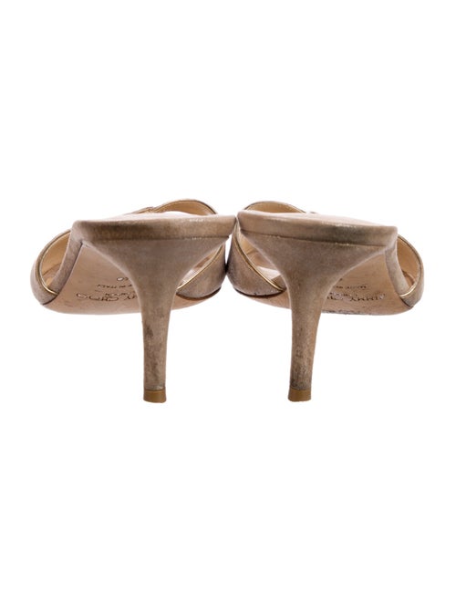 Jimmy Choo Suede Slides