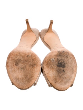 Jimmy Choo Suede Slides