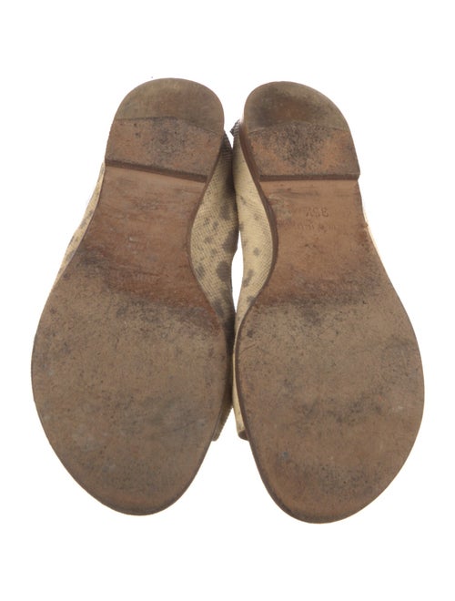 Jimmy Choo Leather Printed Sandals