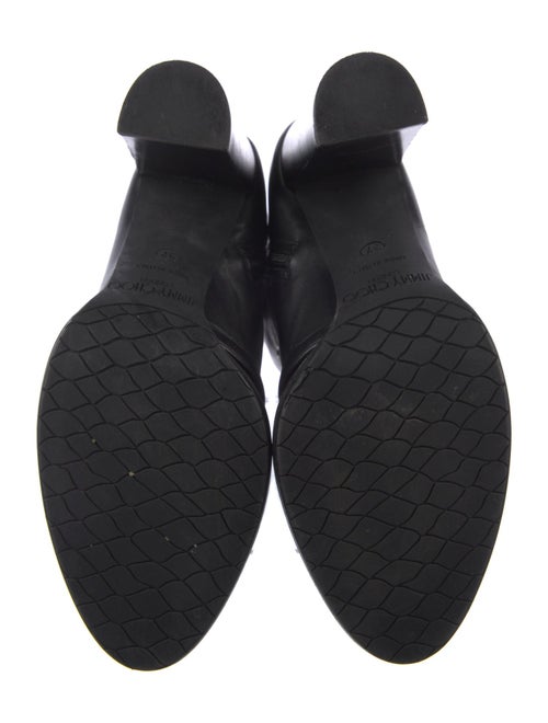 Jimmy Choo Leather Lace-Up Boots