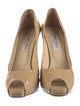 Jimmy Choo Patent Leather Cutout Accent Pumps