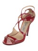 Jimmy Choo Patent Leather Sandals