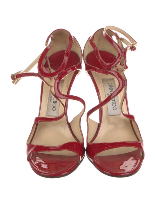 Jimmy Choo Patent Leather Sandals